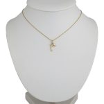 Prívesok zo 14k zlata, plachetnica