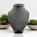 Náhrdelník zo 14k zlata, Anker, 42 cm