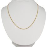 Náhrdelník zo 14 kt zlata, Scharless, 50 cm