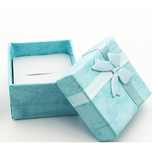 Farebná šperkovnica, 4x4 cm, zelená