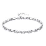 Ezüst női karkötő