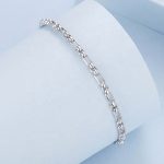 Ezüst női karkötő