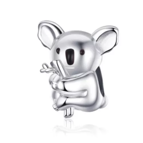 Ezüst charm, koala