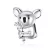 Ezüst charm, koala
