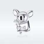 Ezüst charm, koala