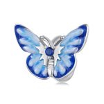 Ezüstcharm, kék pillangó