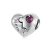 Ezüstcharm, szívpuzzle