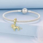 Ezüst charm (925), oroszlán