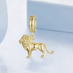 Ezüst charm (925), oroszlán