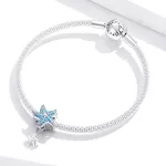 Ezüst charm, tengeri csillag