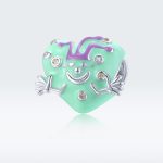 Ezüst charm, bohóc