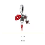 Strieborný prívesok, dievčenský štýl