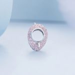 Ezüst charm, nyíllal átlőtt szív