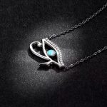 Ezüst nyaklánc Hórusz szeme medállal