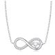 Ezüst női nyaklánc a végtelen jelével