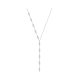 Ezüst női nyaklánc, hosszú