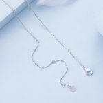 Ezüst női nyaklánc, hosszú