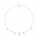 Ezüst nyaklánc függőkkel