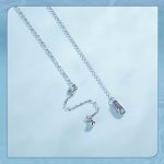 Ezüst nyaklánc függőkkel