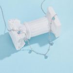 Ezüst nyaklánc türkizmedálokkal