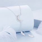 Ezüst nyaklánc holdmedállal