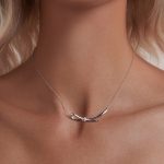 Ezüst nyaklánc masnimedállal