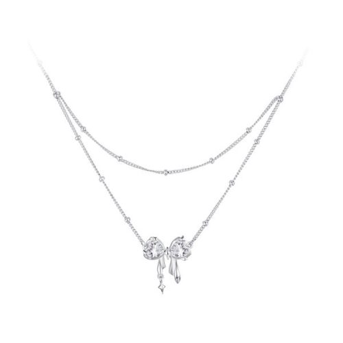 Ezüst nyaklánc masnimedállal