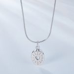 Ezüst nyaklánc szíves medállal