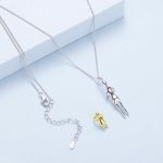 Ezüst nyaklánc, ölelés