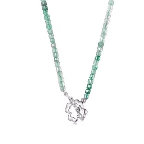 Ezüst nyaklánc lóheremedállal