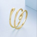 Ezüstgyűrű, spirál