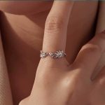 Ezüstgyűrű vintage stílusban