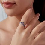 Ezüstgyűrű, óceán, 6-os méret