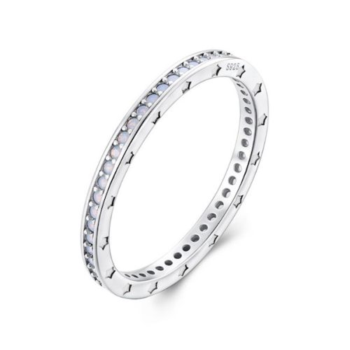  Ezüstgyűrű opállal, 8-as méret