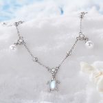 Ezüst bokalánc, tengerpart