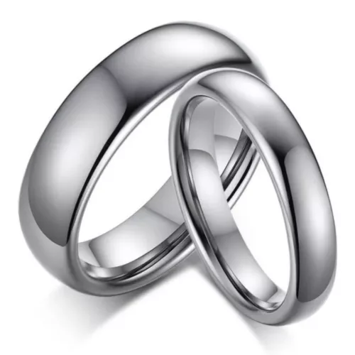 Pánsky snubný prsteň, karbid volfrámu, 10