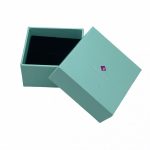 Šperkovnica na prstene, náhrdelníky, náušnice, zelená