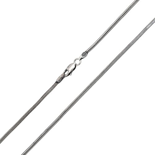 Strieborný náhrdelník, 50 cm unisex