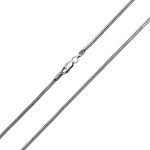 Strieborný náhrdelník, 50 cm unisex