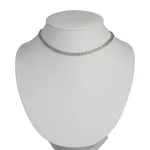 Strieborný náhrdelník, pánsky, 60 cm