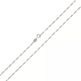 Strieborný náhrdelník, pánsky, 60 cm