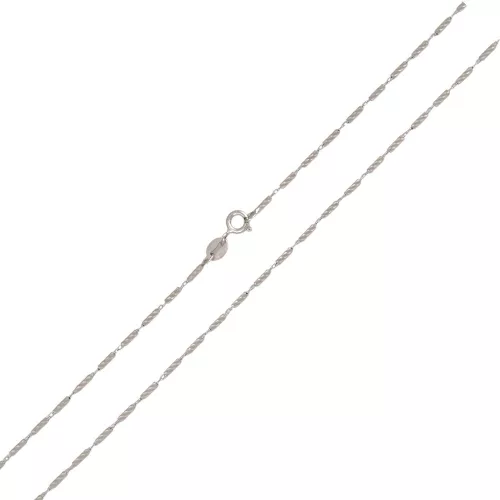 Strieborný náhrdelník, pánsky, 60 cm
