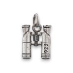 Ezüst medál, távcső