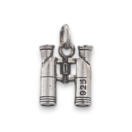 Ezüst medál, távcső