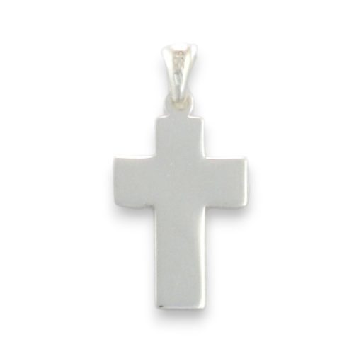 Ezüst medál, kereszt