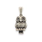 Ezüst medál, bagoly