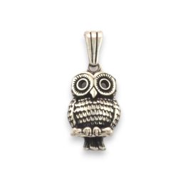 Ezüst medál, bagoly
