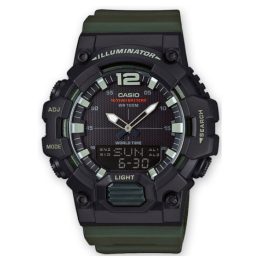   Casio Collection HDC-700-3AVEF pánske hodinky, čierna/zelená