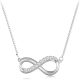 Ezüst nyaklánc a végtelen jelével