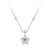 Ezüst nyaklánc csillagmedállal